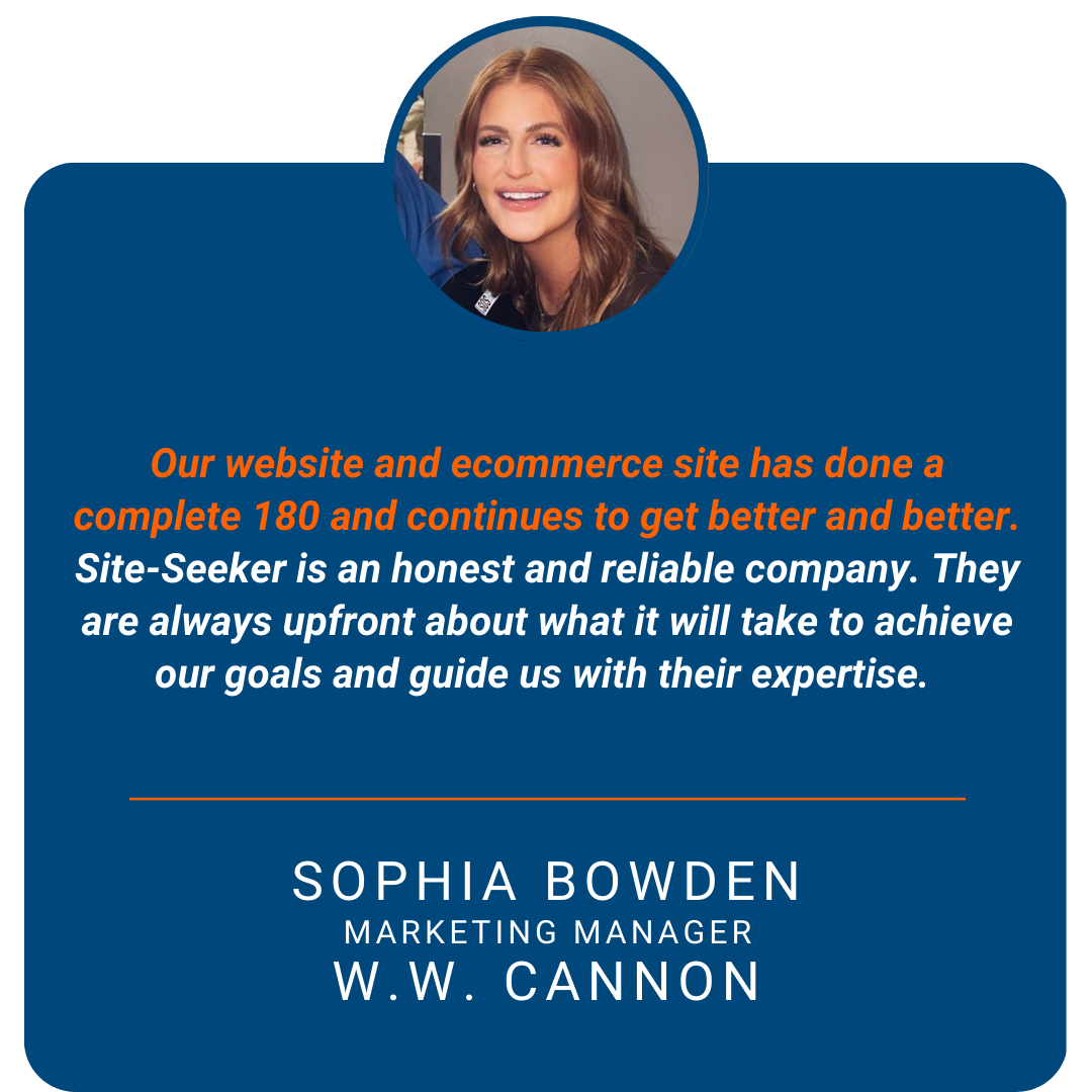 WW Cannon gives Testimonial for Site Seeker